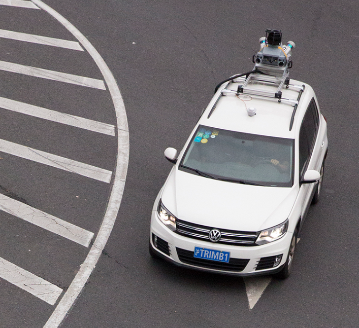 车载三维扫描在道路市政中的应用
